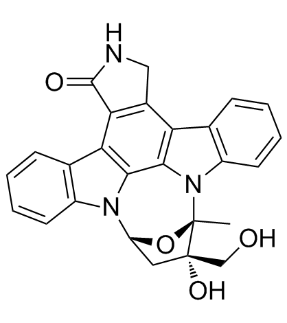 Lestaurtinib Structure