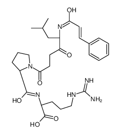 cinnamido-2-methyl-5-oxoheptanoyl-prolyl-arginine picture