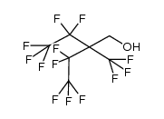 3,3,4,4,4-pentafluoro-2-pentafluoroethyl-2-trifluoromethylbutanol Structure