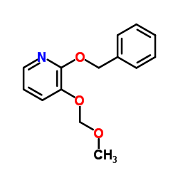 2-(Benzyloxy)-3-(methoxymethoxy)pyridine Structure