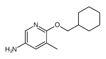 6-(cyclohexylmethoxy)-5-methylpyridin-3-amine图片