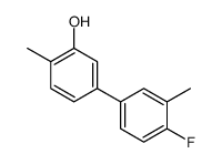 5-(4-fluoro-3-methylphenyl)-2-methylphenol Structure