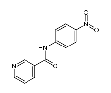 N-(4-nitrophenyl)nicotinamide结构式