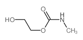 2-hydroxyethyl N-methylcarbamate结构式