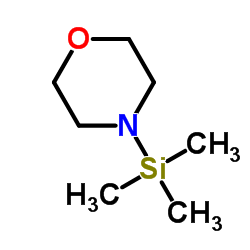 N-Trimethylsilylmorpholine Structure