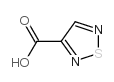 1,2,5-噻唑-3-羧酸结构式