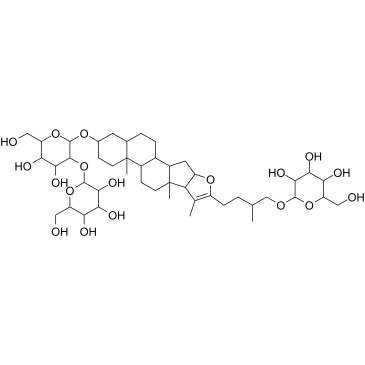 知母皂苷B结构式