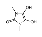 4,5-dihydroxy-1,3-dimethylimidazol-2-one Structure