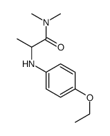 2-(4-ethoxyanilino)-N,N-dimethylpropanamide Structure