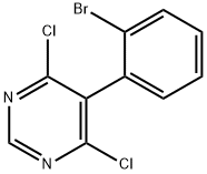 Pyrimidine, 5-(2-bromophenyl)-4,6-dichloro-图片