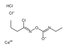 calcium,[(Z)-1-chlorobutylideneamino] N-ethylcarbamate,dichloride结构式