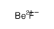 beryllium trifluoride Structure