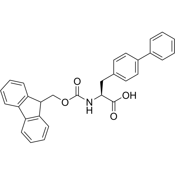 fmoc-l-4,4'-biphenylalanine Structure