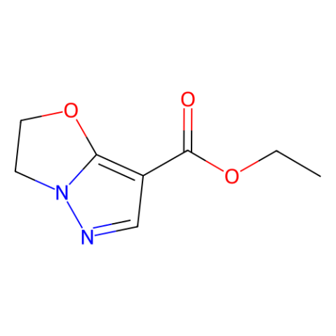 ethyl 2,3-dihydropyrazolo[5,1-b]oxazole-7-carboxylate Structure