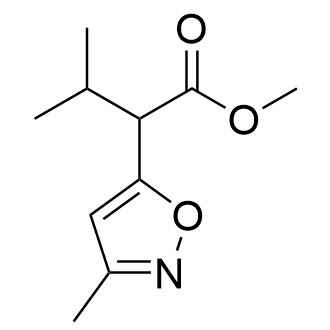 3-甲基-2-(3-甲基异噁唑-5-基)丁酸甲酯图片