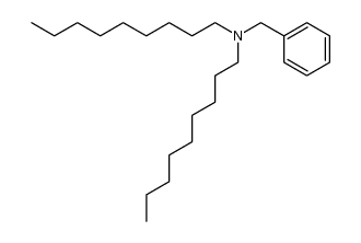 benzyl-dinonyl-amine Structure