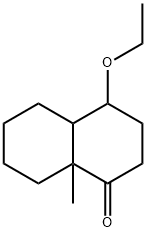 4-Ethoxy-3,4,4a,5,6,7,8,8a-octahydro-8a-methylnaphthalen-1(2H)-one structure