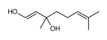 3,7-dimethylocta-1,6-diene-1,3-diol Structure