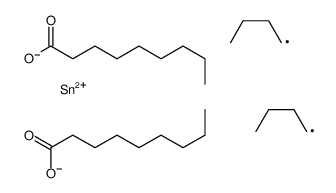 dibutylbis(nonanoyloxy)stannane Structure