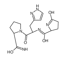 thyrotropin-releasing hormone, beta-(pyrazolyl-1)-Ala(2)- structure