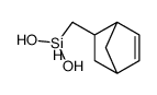 5-bicyclo[2.2.1]hept-2-enylmethyl(dihydroxy)silane结构式