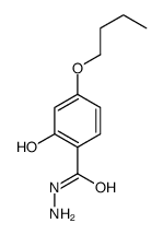 4-butoxy-2-hydroxybenzohydrazide结构式