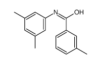 3-Methyl-N-(3,5-dimethylphenyl)benzamide结构式