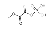 2-phosphonooxy-acrylic acid methyl ester结构式