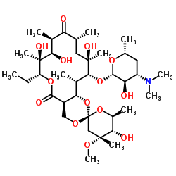 erythromycin E Structure