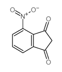 4-nitroindene-1,3-dione Structure