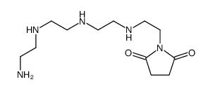 1-[2-[[2-[[2-[(2-aminoethyl)amino]ethyl]amino]ethyl]amino]ethyl]pyrrolidine-2,5-dione Structure