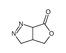 3a,4,6,6a-tetrahydro-3H-furo[3,4-c]pyrazol-6-one结构式