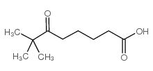 7,7-dimethyl-6-oxooctanoic acid Structure