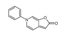 6-phenylfuro[2,3-c]pyridin-2-one Structure