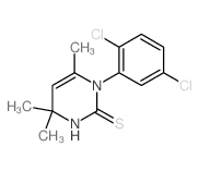 2(1H)-Pyrimidinethione,1-(2,5-dichlorophenyl)-3,4-dihydro-4,4,6-trimethyl- picture