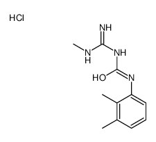 1-(2,3-dimethylphenyl)-3-(N'-methylcarbamimidoyl)urea,hydrochloride结构式