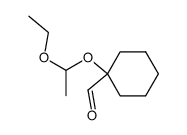 1-[1-Ethoxy-ethoxy]-cyclohexan-carbaldehyd Structure