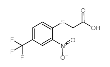 2-硝基-4-(三氟甲基)苯基硫代乙醇酸图片