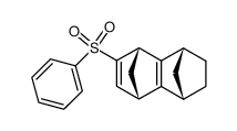 (1S,4R,5S,8S)-6-(phenylsulfonyl)-1,2,3,4,5,8-hexahydro-1,4:5,8-dimethanonaphthalene Structure