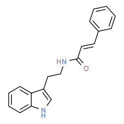 N-(2-INDOL-3-YLETHYL)-3-PHENYLPROP-2-ENAMIDE picture