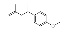 4-Methoxy-1-(1,3-dimethyl-3-butenyl)benzene结构式