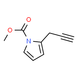 1H-Pyrrole-1-carboxylicacid,2-(2-propynyl)-,methylester(9CI)结构式