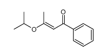 3-isopropoxy-1-phenylbut-2-en-1-one结构式