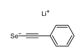 lithium 2-phenylethynylselenolate Structure