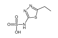 Sulfamic acid, (5-ethyl-1,3,4-thiadiazol-2-yl)- (9CI) Structure