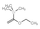 (1-Ethoxyvinyl)trimethylsilane structure