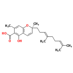 Daurichromenic acid Structure