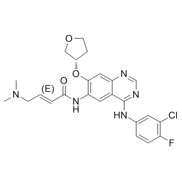 阿法蒂尼(BIBW2992)结构式