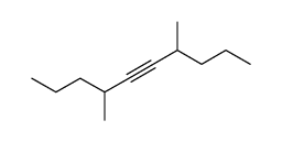 4,7-dimethyl-dec-5-yne Structure