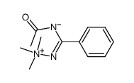 (Z)-acetyl(phenyl(1,1,1-trimethylhydrazin-1-ium-2-ylidene)methyl)amide Structure